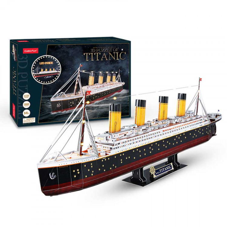 3D LED puzzle – Titanic